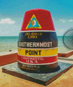 Southernmost Point Of The Continental US Diamond Paintings