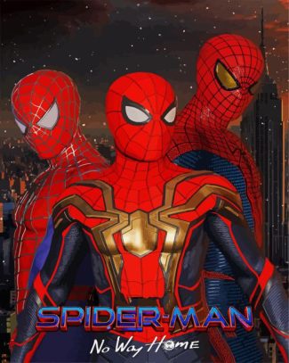Spider Man No Way Home Marvel Movie Diamond Paintings