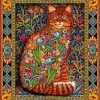 Tapestry Cat Diamond Paintings
