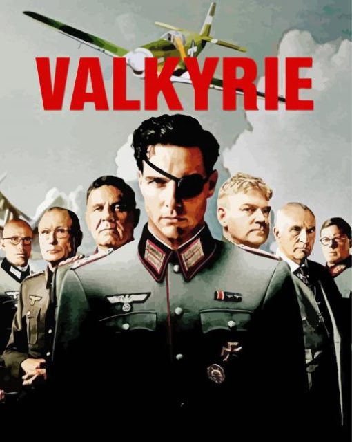 Tom Cruise Valkyrie Poster Diamond Paintings