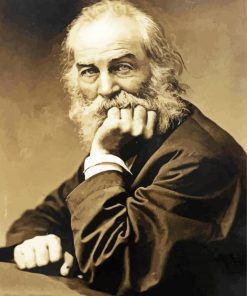 American Poet Walt Whitman Diamond Paintings