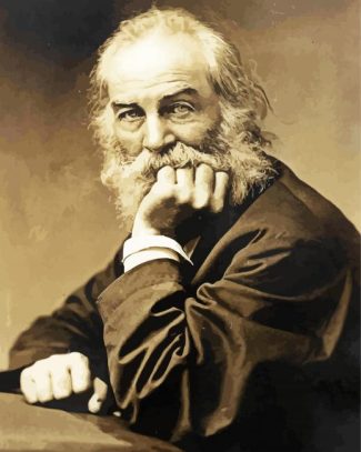 American Poet Walt Whitman Diamond Paintings