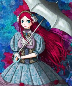 Anime Noble Lady Diamond Paintings