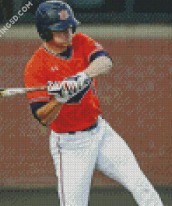 Auburn Tigers Baseball Diamond Paintings