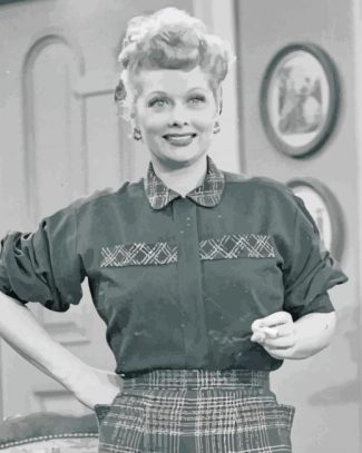 i love lucy diamond painting