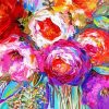 Colorful Abstract Flower Diamond Paintings