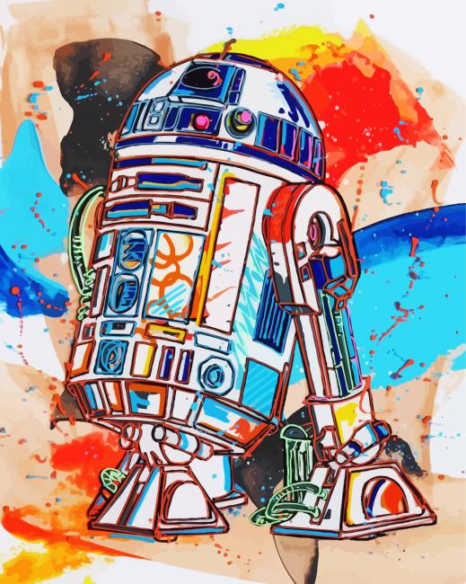 Colorful Star Wars Character – Diamond Painting