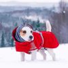Cute Winter Dog In Snow Diamond Paintings