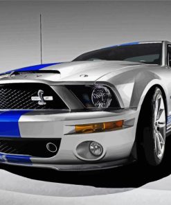 Grey Ford Shelby Diamond Paintings