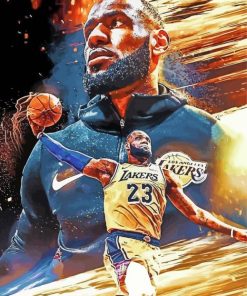 Lakers Lebron James Diamond Paintings