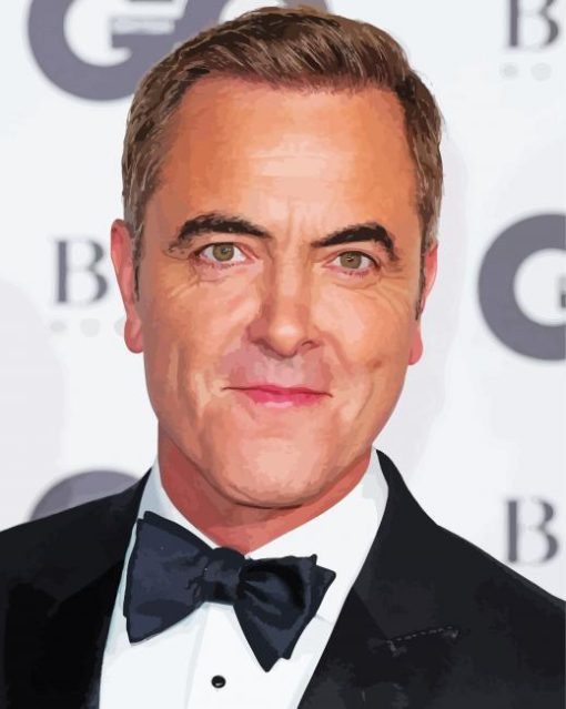 The Actor James Nesbitt Diamond Paintings