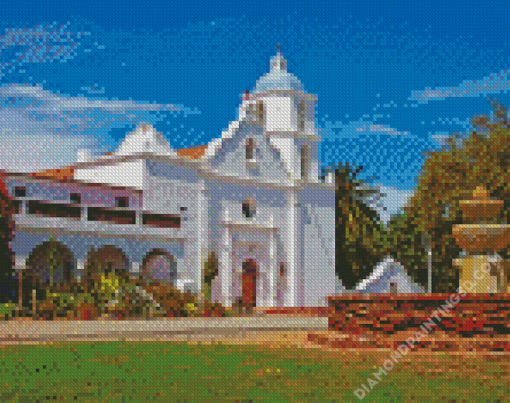 Mission San Luis Rey Oceanside Diamond Paintings