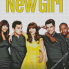 New Girl Sitcom Diamond Paintings