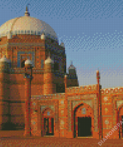 Tomb Of Hazrat Shah Rukn E Alam Pakistan Diamond Paintings