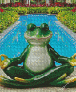 Zen Frog Diamond Paintings
