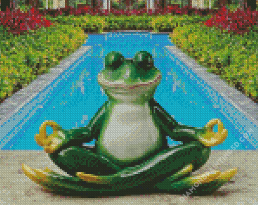 Zen Frog Diamond Paintings