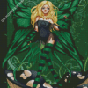 Aesthetic Green Fairy Diamond Paintings