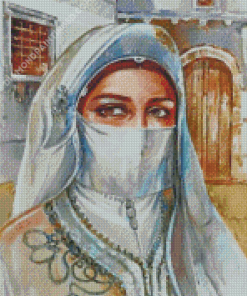 Aesthetic Arabe Lady Diamond Paintings