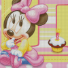 Cute Minnie Mouse Baby Diamond Paintings