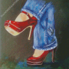 High Heels Shoes Diamond Paintings