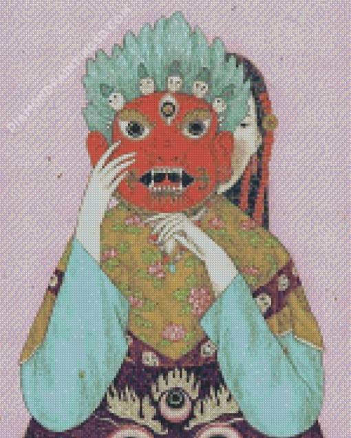 The Masked Tibet Diamond Paintings