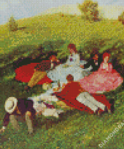 Szinyei Merse Picnic In May Diamond Paintings