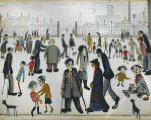 The Cripples Ls Lowry Diamond Paintings