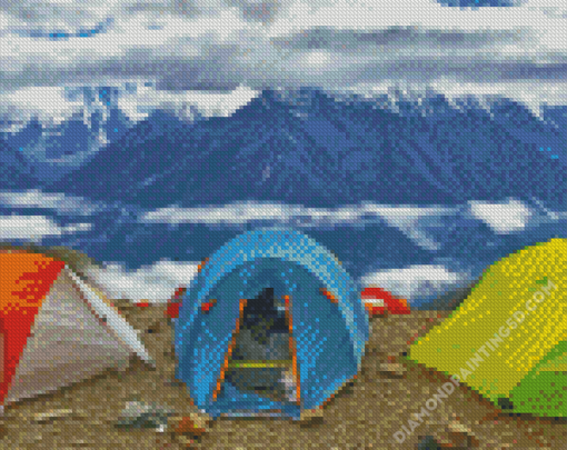 Camping Scenes Landscape Diamond Paintings