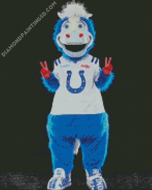 Indianapolis Colts Mascot Diamond Paintings