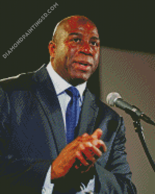 Magic Johnson Diamond Paintings