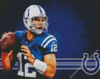 Andrew Luck Indianapolis Colts Diamond Paintings