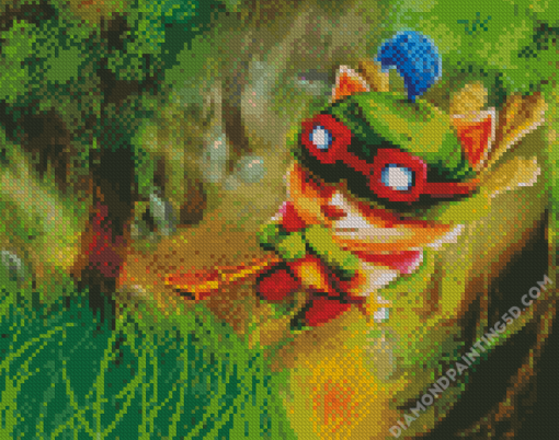 Teemo Cartoon Diamond Paintings