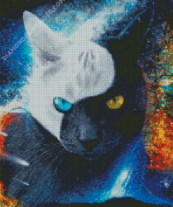 Aesthetic Yin Yang Cats Diamond Paintings