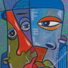 African Abstract People Faces Diamond Paintings