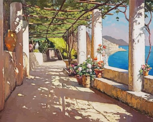 Amalfi Pergola Diamond Paintings