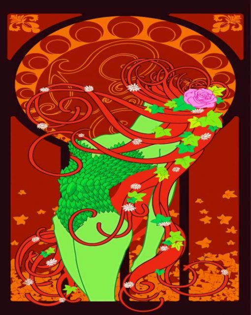 Art Nouveau Ivy Diamond Paintings