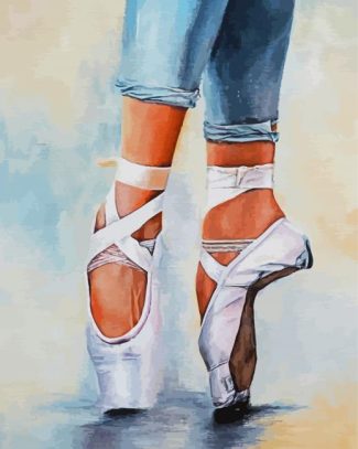 Ballet Pointe Shoes Diamond Paintings