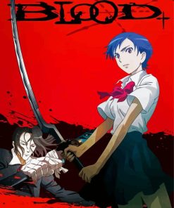 Blood Plus Anime Poster Diamond Paintings