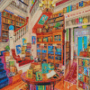 Books Shop Diamond Paintings