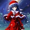 Christmas Anime Girl Diamond Paintings