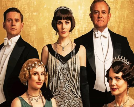 Downton Abbey Serie Diamond Paintings