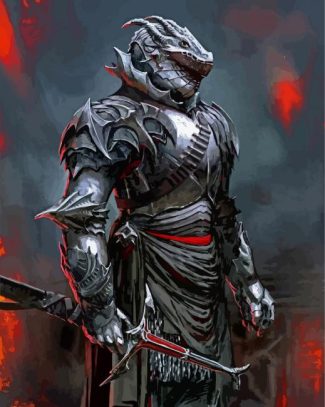 Dragon Armor Diamond Paintings