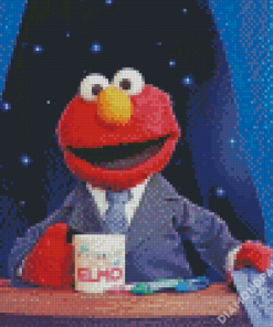 Elmo Muppet Sesame Street Diamond Paintings