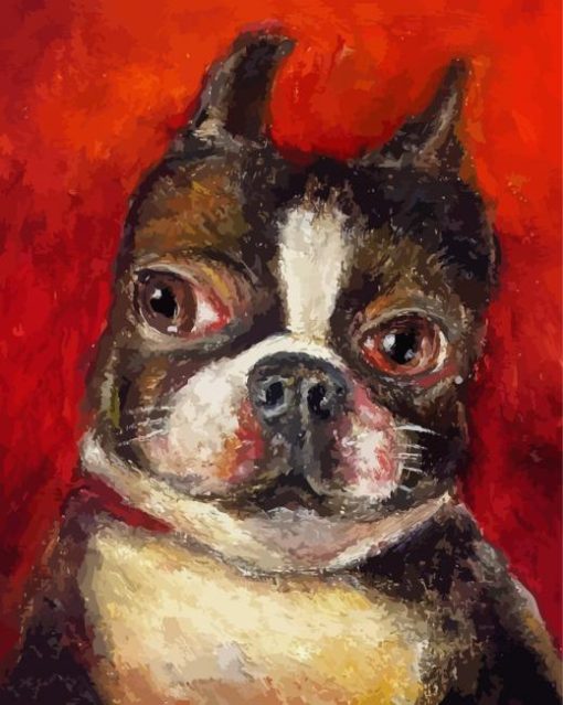 French Terrier Diamond Paintings