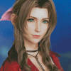 Aerith Gainsborough Video Game Character Diamond Paintings