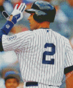 Baseballer Derek Jeter Diamond Paintings