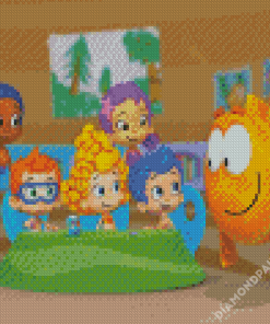 Bubble Guppies Characters Diamond Paintings