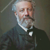 French Novelist Jules Verne Diamond Paintings