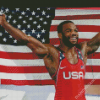 Jordan Burroughs Diamond Paintings