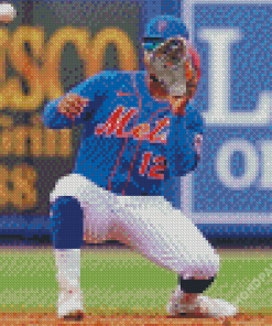 New York Mets Baseball Team Player Diamond Paintings